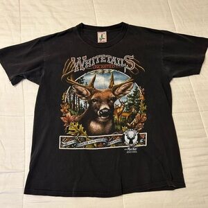 Vintage Single Stitch Deer Graphic T-Shirt